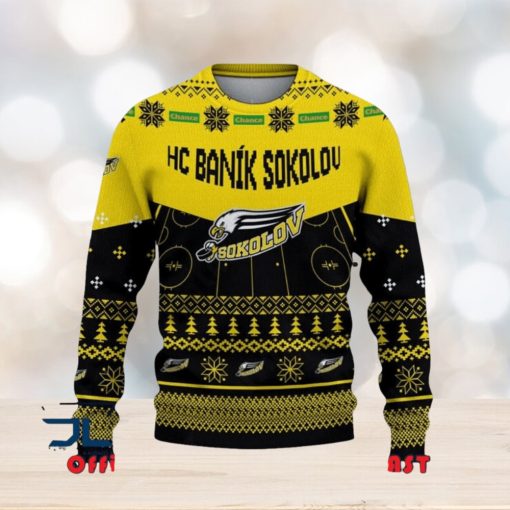 HC Baník Sokolov Tipsport extraliga a Chance Liga Ugly Christmas Sweater