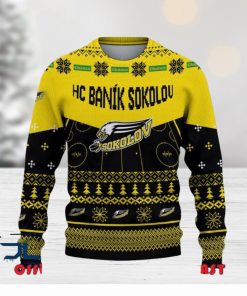 HC Baník Sokolov Tipsport extraliga a Chance Liga Ugly Christmas Sweater