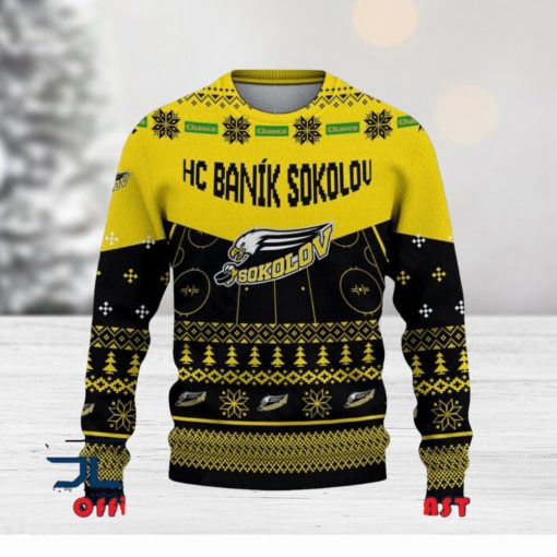 HC Baník Sokolov Tipsport extraliga a Chance Liga Ugly Christmas Sweater