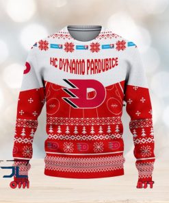 HC Dynamo Pardubice Tipsport extraliga a Chance Liga Ugly Christmas Sweater