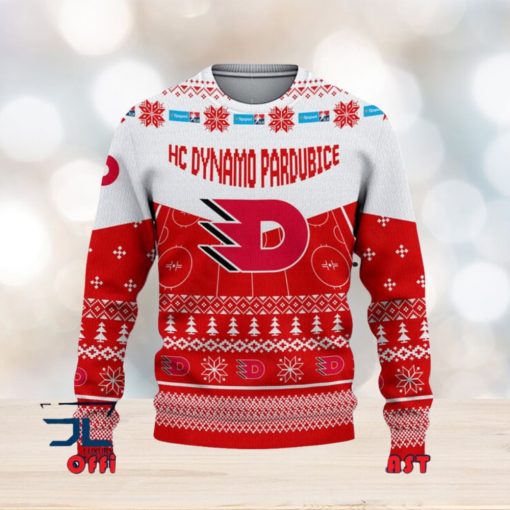 HC Dynamo Pardubice Tipsport extraliga a Chance Liga Ugly Christmas Sweater