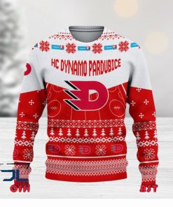 HC Dynamo Pardubice Tipsport extraliga a Chance Liga Ugly Christmas Sweater