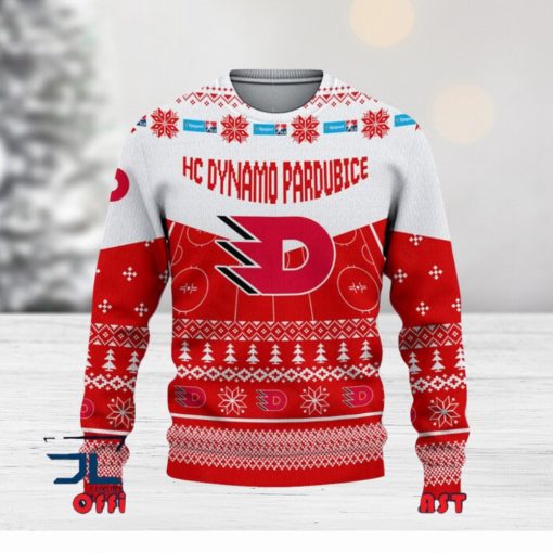 HC Dynamo Pardubice Tipsport extraliga a Chance Liga Ugly Christmas Sweater