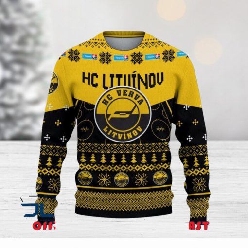 HC Litvínov Tipsport extraliga a Chance Liga Ugly Christmas Sweater