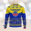 Livingston F.C. SPFL Scottish Snow Fall Pine Ugly sweater