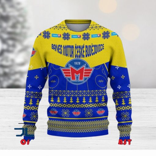 HC Motor České Budějovice Tipsport extraliga a Chance Liga Ugly Christmas Sweater