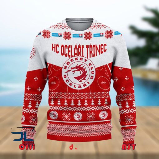 HC Oceláři Třinec Tipsport extraliga a Chance Liga Ugly Christmas Sweater