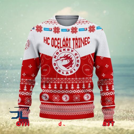 HC Oceláři Třinec Tipsport extraliga a Chance Liga Ugly Christmas Sweater