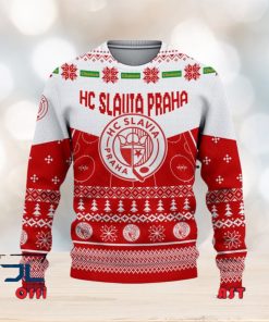 HC Slavia Praha Tipsport extraliga a Chance Liga Ugly Christmas Sweater