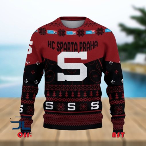 HC Sparta Praha Tipsport extraliga a Chance Liga Ugly Christmas Sweater