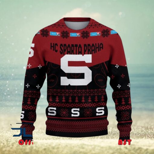 HC Sparta Praha Tipsport extraliga a Chance Liga Ugly Christmas Sweater