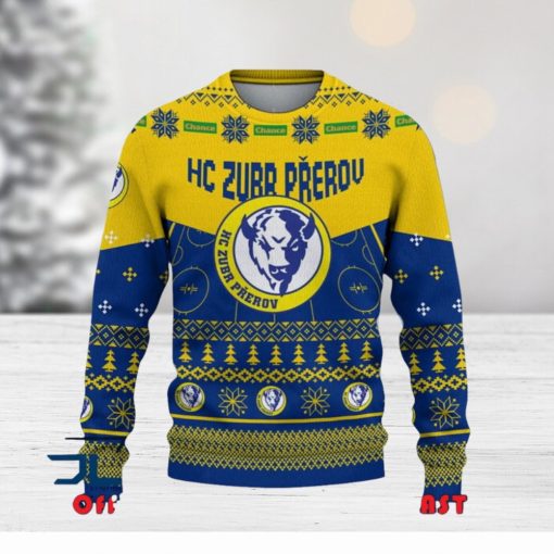 HC ZUBR Přerov Tipsport extraliga a Chance Liga Ugly Christmas Sweater