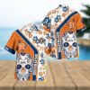 NHL Winnipeg Jets Hawaiian Shirt Tropical Desert Island Motif Summer Hawaiian Shirt