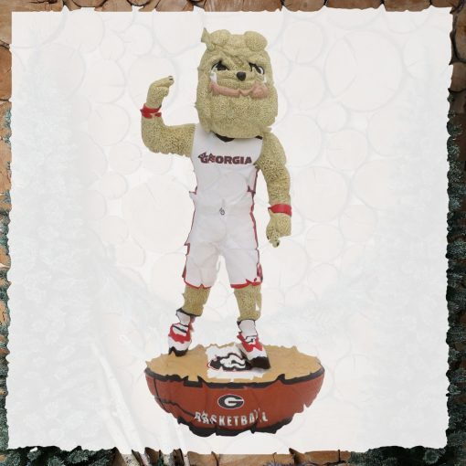 Hairy Dawg Georgia Bulldogs Basketball Mascot Bobblehead Ornament