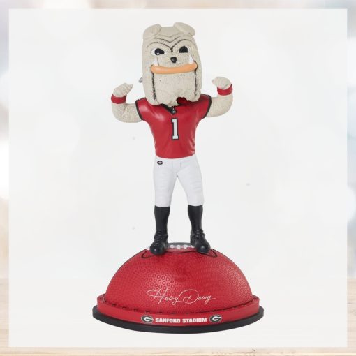 Hairy Dawg Georgia Bulldogs Magnetic Stadium Base Mascot Bobblehead Ornament