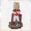 Hairy Dawg Georgia Bulldogs Santa Mascot Bobblehead Ornament