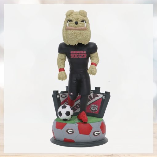 Hairy Dawg Georgia Bulldogs Soccer Mascot Bobblehead Ornament