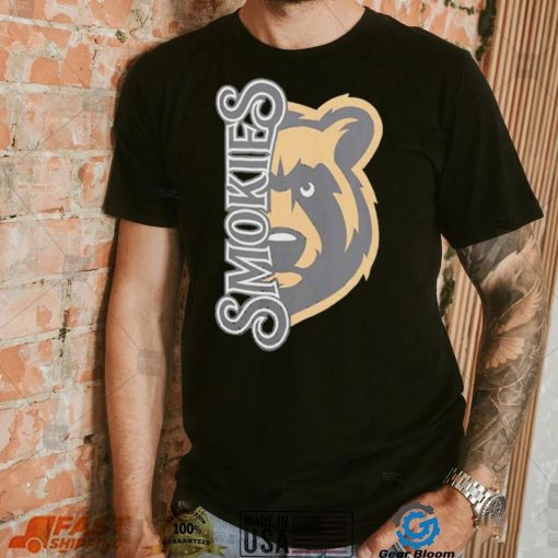 Half Bear Rolled Tennessee Smokies t shirt