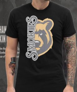 Half Bear Rolled Tennessee Smokies t shirt