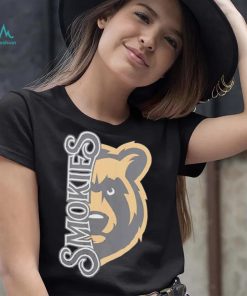 Half Bear Rolled Tennessee Smokies t shirt