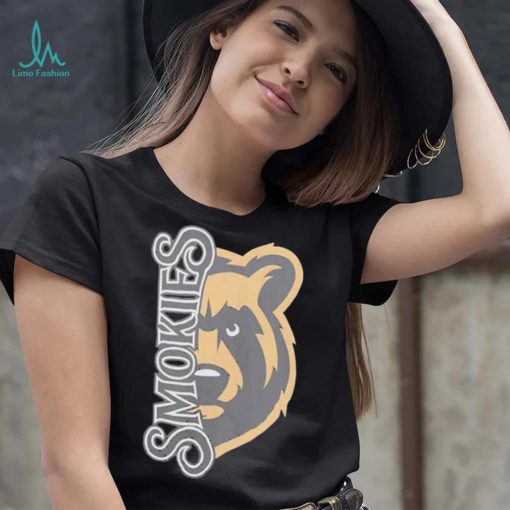 Half Bear Rolled Tennessee Smokies t shirt