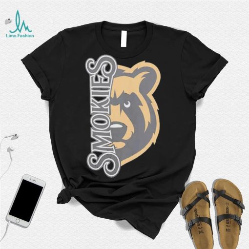 Half Bear Rolled Tennessee Smokies t shirt