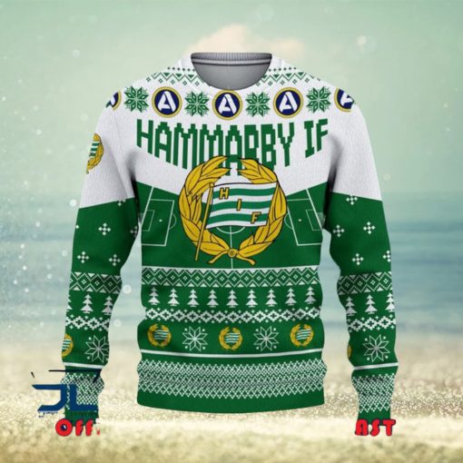 Hammarby Fotboll Allsvenskan Sweden Ugly Sweater Christmas