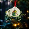 Woof You A Merry Christmas, Parents   Personalized Custom Car Shaped Wood Photo Christmas Ornament   Upload Image, Gift For Pet Lovers, Christmas Gift