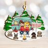 Merry Christmas 2023 Personalized Acrylic Ornament  Gift For Family  Christmas Gift