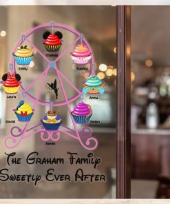 Happy Family, Personalized Decal, Cute Gifts For Family, Unique Christmas Gifts, Christmas Decorations Gifts