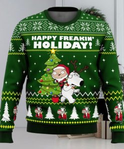 Happy Freakin Holidays Family Guy Ugly Christmas Sweater