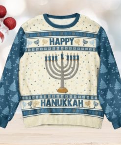 Happy Hannukah Christmas Ugly Sweater