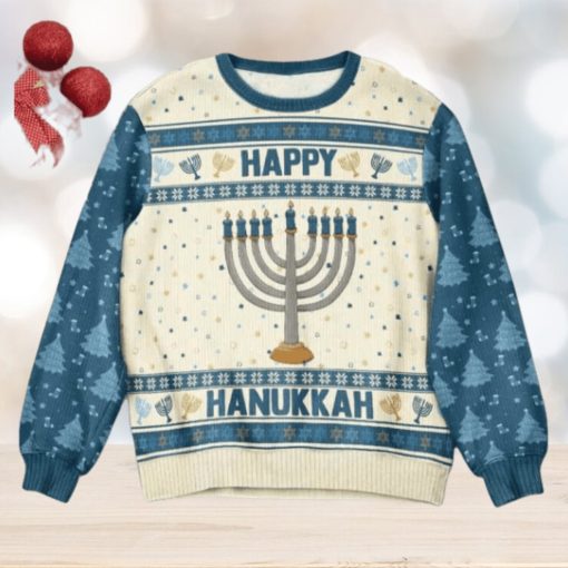 Happy Hannukah Christmas Ugly Sweater