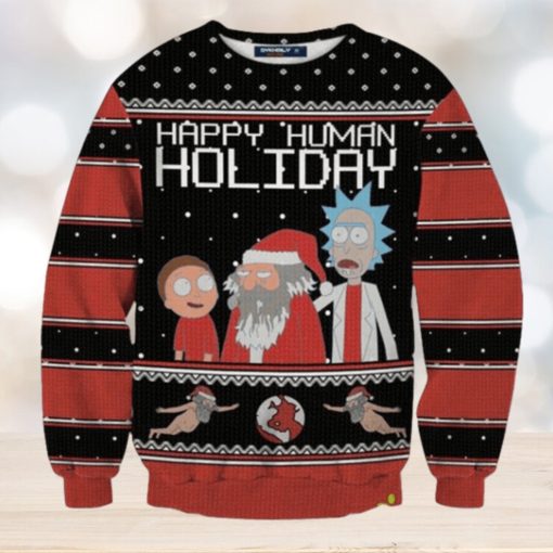 Happy Human Holiday Christmas Ugly Christmas Sweater