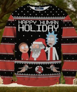 Happy Human Holiday Christmas Ugly Christmas Sweater