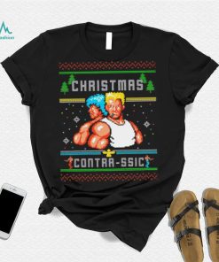 Happy Merry Christmas Christmas Contra ssic ugly gift shirt