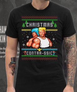 Happy Merry Christmas Christmas Contra ssic ugly gift shirt