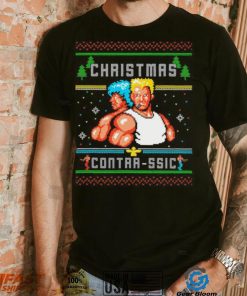 Happy Merry Christmas Christmas Contra ssic ugly gift shirt