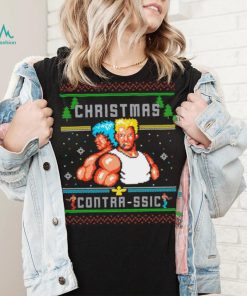Happy Merry Christmas Christmas Contra ssic ugly gift shirt