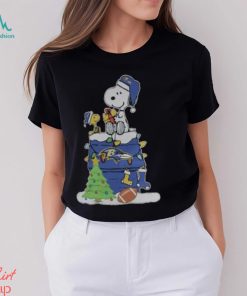 Happy Merry Christmas Snoopy Baltimore Ravens Shirt