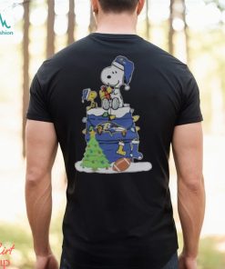 Happy Merry Christmas Snoopy Baltimore Ravens Shirt