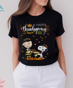 Happy Thanksgiving Peanuts Shirt Charlie Brown Snoopy Happy T shirt