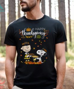 Happy Thanksgiving Peanuts Shirt Charlie Brown Snoopy Happy T shirt