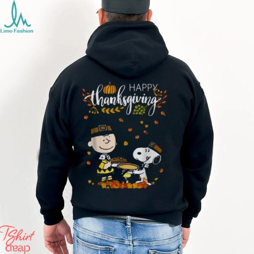 Happy Thanksgiving Peanuts Shirt Charlie Brown Snoopy Happy T shirt