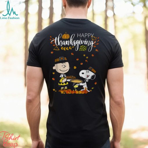 Happy Thanksgiving Peanuts Shirt Charlie Brown Snoopy Happy T shirt