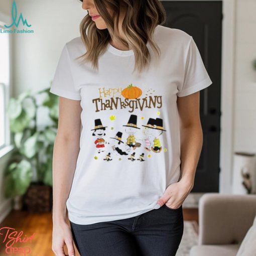 Happy Thanksgiving Snoopy Friends Peanuts Thanksgiving Shirt