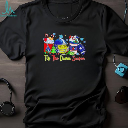 Happy Xmas Dallas Cowboys football Grinch itis the damn season gift shirt