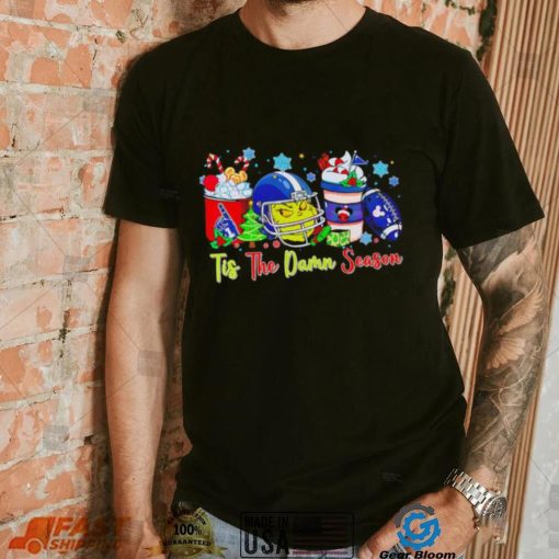 Happy Xmas Dallas Cowboys football Grinch itis the damn season gift shirt