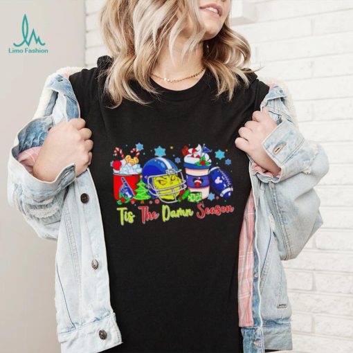Happy Xmas Dallas Cowboys football Grinch itis the damn season gift shirt