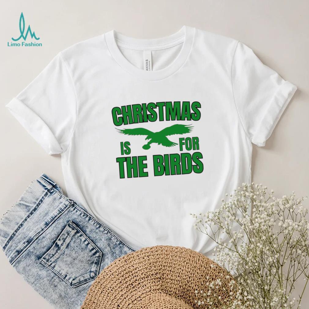 Happy Xmas Philadelphia Eagles football Christmas is for the birds logo shirt Happy Xmas Philadelphia Eagles football Christmas is for the birds logo shirt